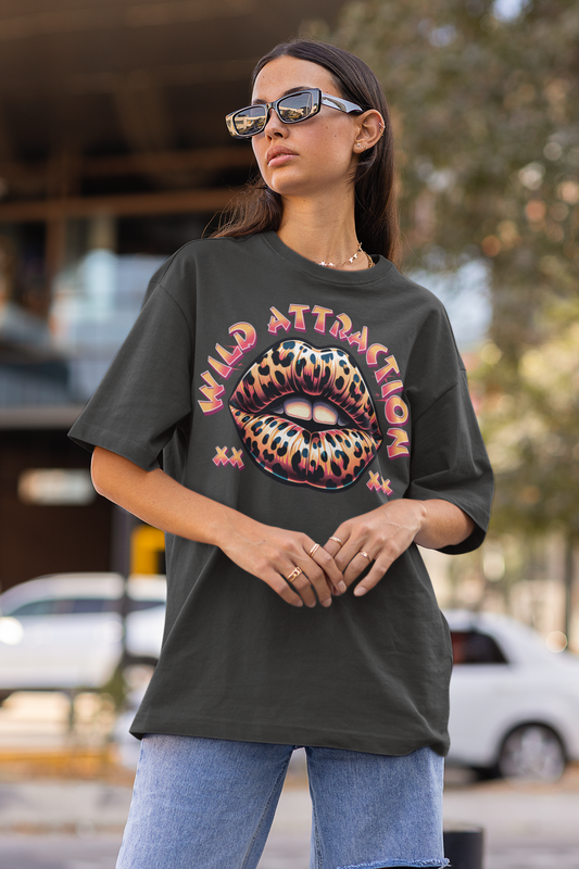 Sexy and Vibrant Unisex Oversized T-Shirt